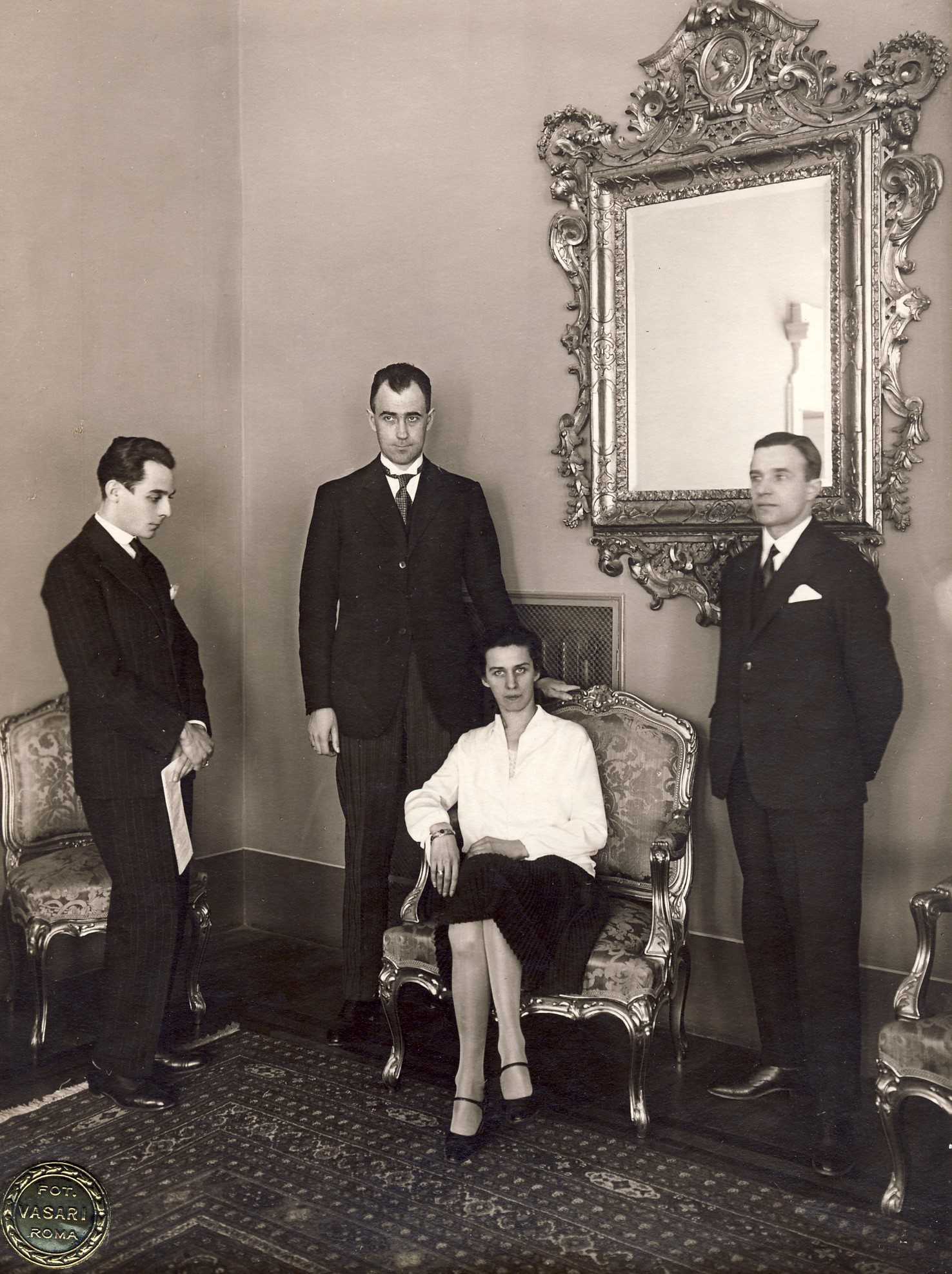 Latvijas diplomāta Viļa Šūmaņa dienesta gaitu Somijā, Francijā un Itālijā fotogrāfijas.