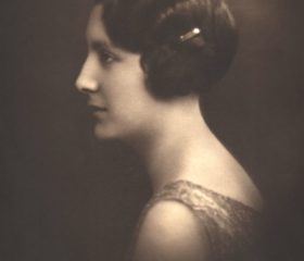 Henrieta Zariņa, sūtņa kundze. Stokholma, 1926. gada decembris. Avots: Latvijas Ārlietu ministrijas arhīvs.