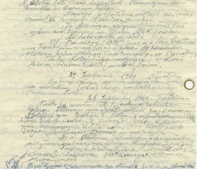 Fragments no Kārļa Zariņa dienasgrāmatas par gatavošanos apmeklēt latviešu bēgļu nometnes Vācijā, ASV okupācijas zonā. 1949. gada 26.–28. septembris. Avots: LNA_LVA, F2263_1_38, 69. lp.