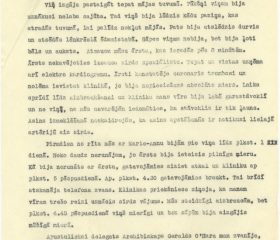 Henrietes Zariņas vēstule diplomātiskajam pārstāvim Romā Jāzepam Čamanim par Kārļa Zariņa nāves apstākļiem, 1963. gada 30. maijs. Avots: LNA_LVA, F2263_1_55, 55. lp.